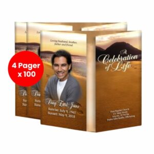 Gate Fold Programmes 4Pg